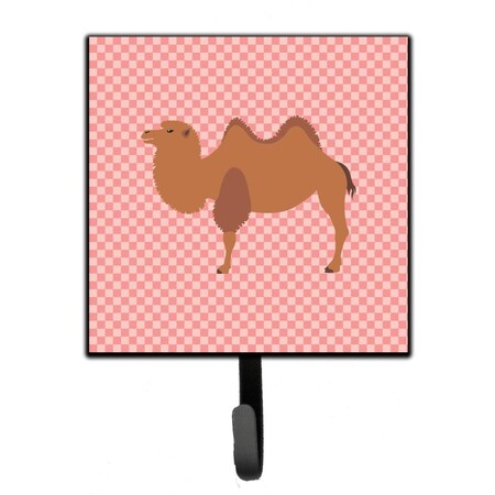 Jensendistributionservices Bactrian Camel Pink Check Leash or Key Holder MI1657453